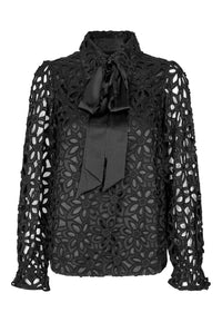 Kikka Blouse in Black