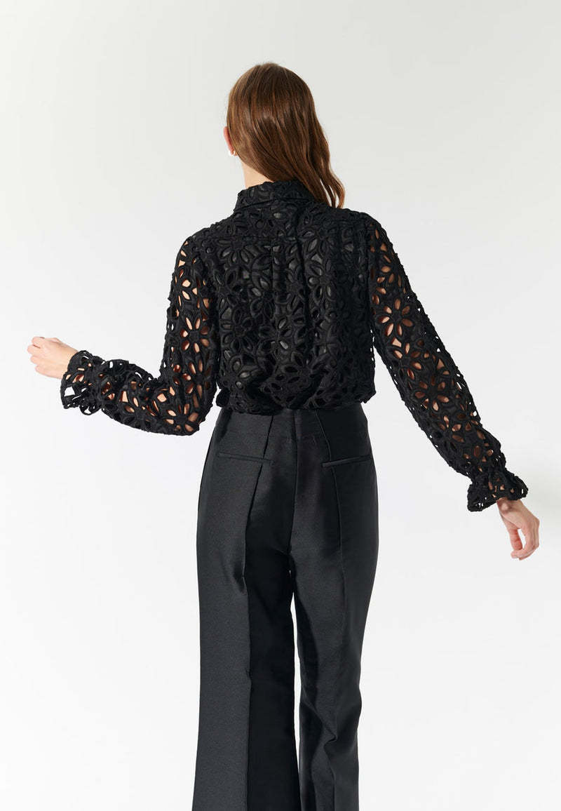 Kikka Blouse in Black