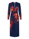 Claudia Midi Dress in Flori Sunset *FINAL SALE*