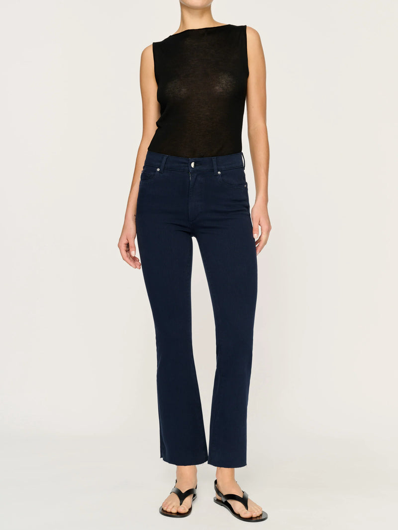 Bridget Cropped Denim in Marine