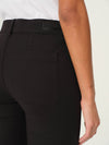 Mara Straight Ankle Pant in Black Onyx