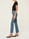 Bridget Cropped Denim in Sea Harbor