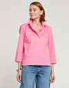 Aileen 3/4 Sleeve Blouse in Rose *FINAL SALE*