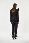 Flounca Jacket in Black