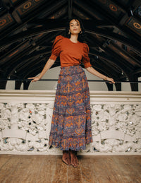 Luelle Skirt in Dorian Paisley