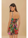 Jardin De Reve Printed Romper in Multi