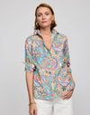 Margot Long Sleeve Top in Multi