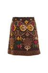 Scarlett Skirt in Chocolate Multi