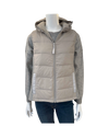 Vespa Puffer Vest in Grey