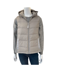 Vespa Puffer Vest in Grey