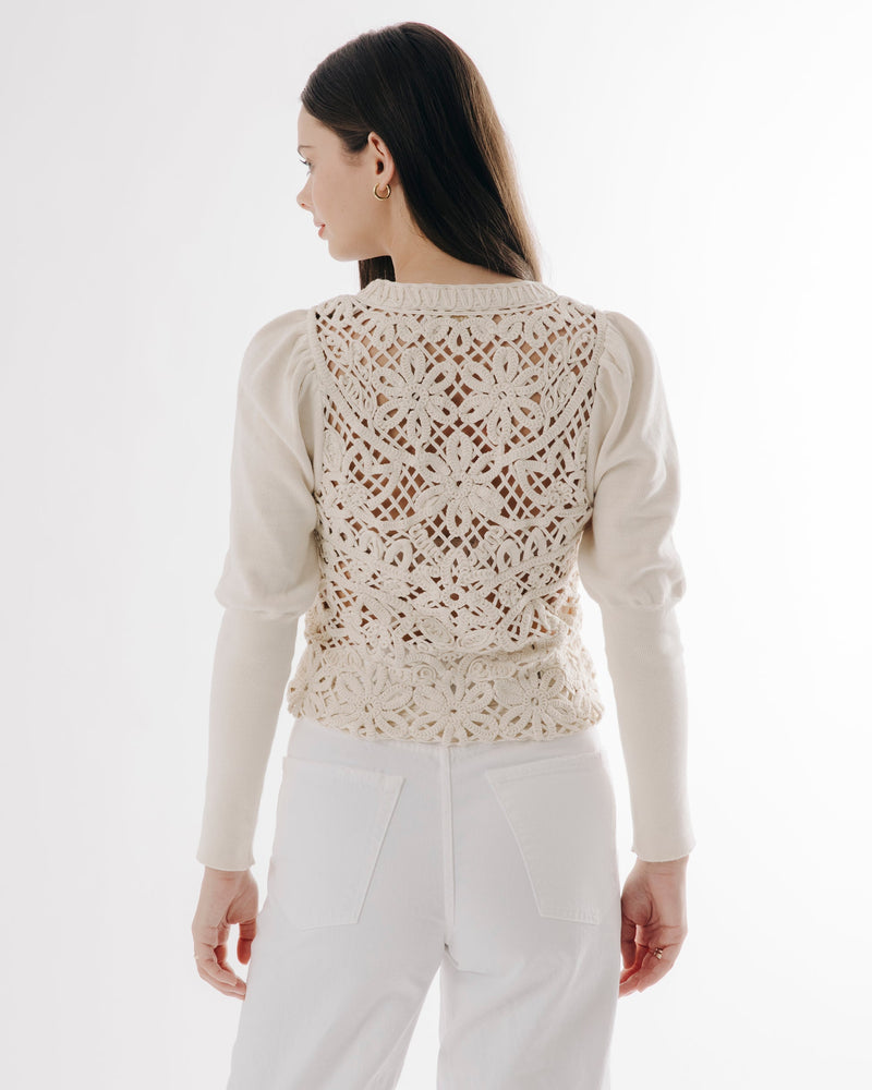 Carleigh Sweater in Cream