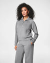 AirEssentials Half-Zip Pullover in Medium Grey