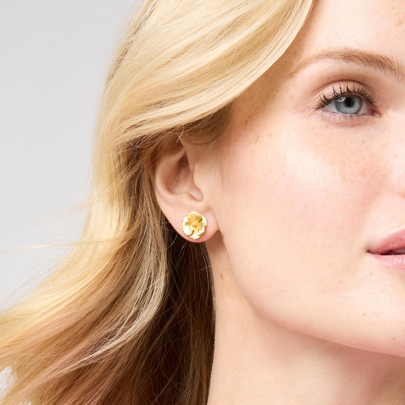 Bloom Stud Earring in Gold