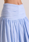 Cherry Skirt in Light Blue