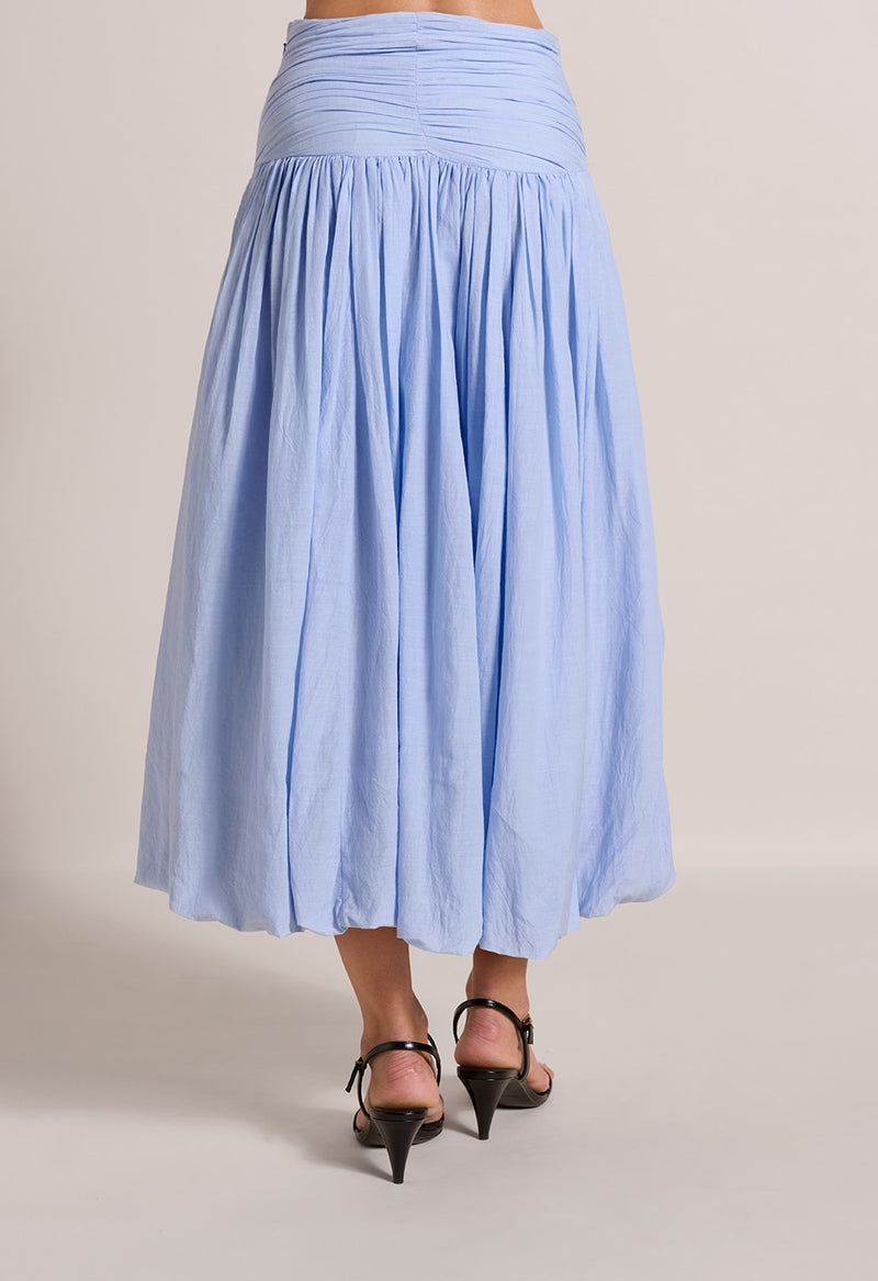 Cherry Skirt in Light Blue