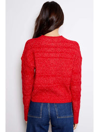 Avril Sweater in Ruby Combo *FINAL SALE*