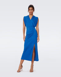 Williams Dress in Sapphire Blue