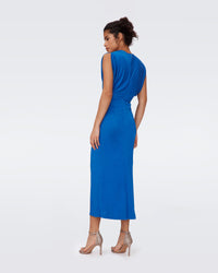 Williams Dress in Sapphire Blue