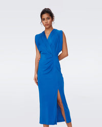 Williams Dress in Sapphire Blue