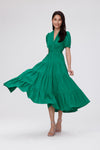 Darby Dress in Signature Green