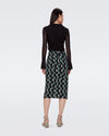 Garcel Skirt in Chain Spots Black