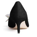 Frida Kitten Heel in Black