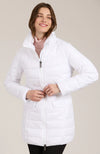 Tracker Puffer Coat in White