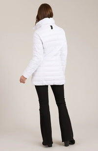 Tracker Puffer Coat in White