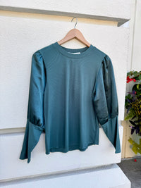 Puff Sleeve Tee in Bistro *FINAL SALE*