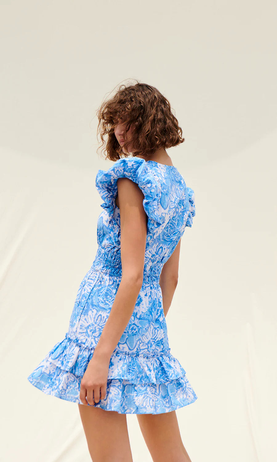 Size S Lularoe Blue Polka Dot Amelia Dress – Styled by Stephanie B