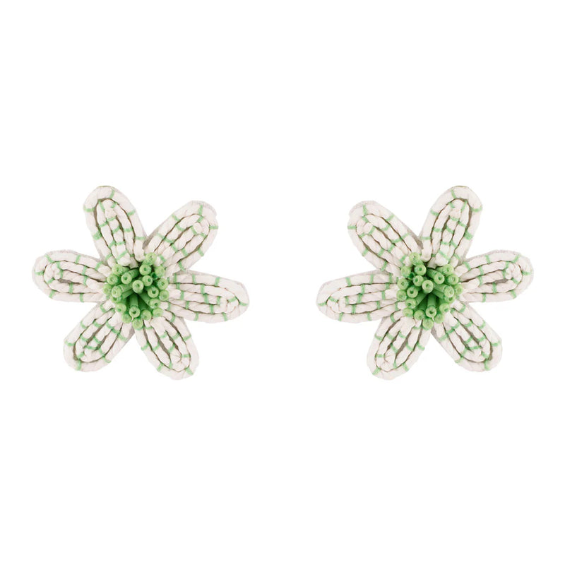 Charlie Stud Earring in Lime