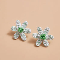 Charlie Stud Earring in Lime