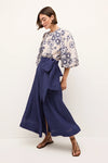 Estine Wrap Skirt in Patriot