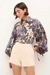 Ivana Blouse in Moonflower