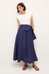 Estine Wrap Skirt in Patriot