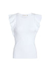 Rory Top in Cool White