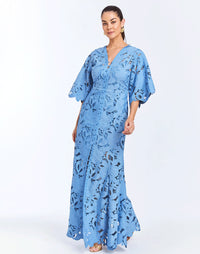 Melissa Gown in Heritage Blue Lace