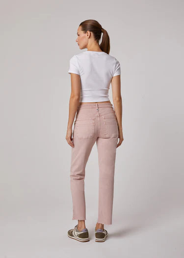 Charlie Straight Leg Jean in Blush