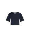 Ponte Knit Tee in Navy *FINAL SALE*