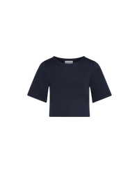 Ponte Knit Tee in Navy *FINAL SALE*