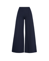 Ponte Knit Wide Leg Pant in Navy *FINAL SALE*