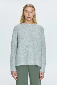 Ivy Top in Soft Grey