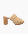 Amery Block Heel in Latte Suede *FINAL SALE*