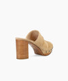 Amery Block Heel in Latte Suede *FINAL SALE*