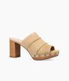 Amery Block Heel in Latte Suede *FINAL SALE*