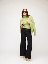 Kelli Turtleneck Sweater in Green