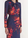 Claudia Midi Dress in Flori Sunset *FINAL SALE*