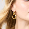 Saratoga Two in One Earring in Gold