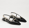 Cohen Flat in Black/Ivory *FINAL SALE*