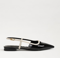 Cohen Flat in Black/Ivory *FINAL SALE*